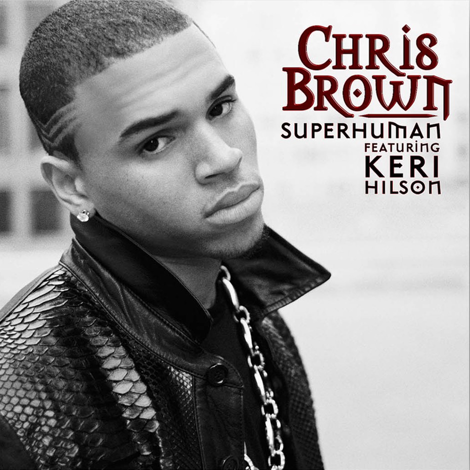 Chris Brown ft. featuring Keri Hilson Superhuman cover artwork