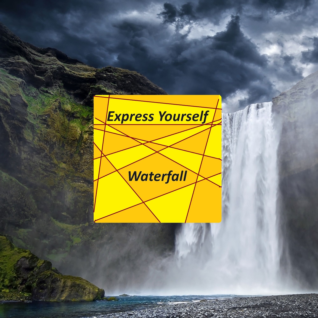Express Yourself — Waterfall cover artwork