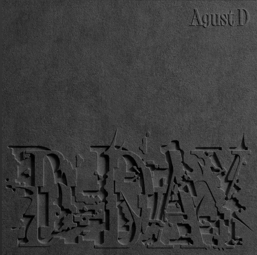 Agust D D-Day cover artwork