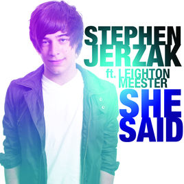 Stephen Jerzak ft. featuring Leighton Meester She Said cover artwork
