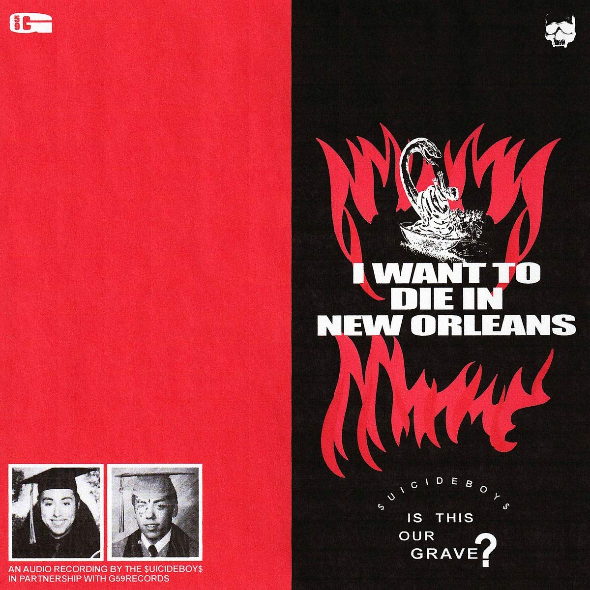 $uicideboy$ I Want To Die In New Orleans cover artwork