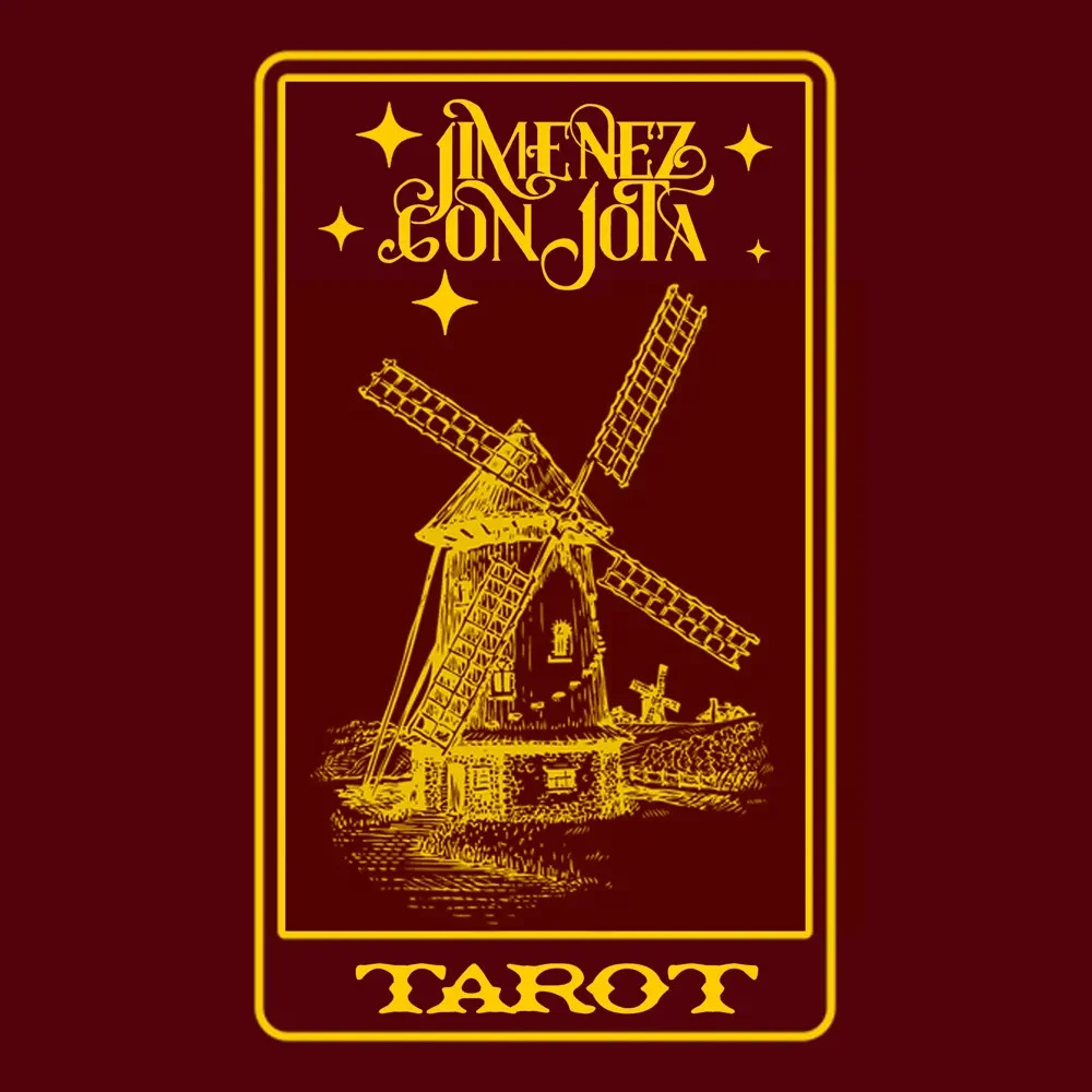 Jiménez con Jota — Tarot cover artwork