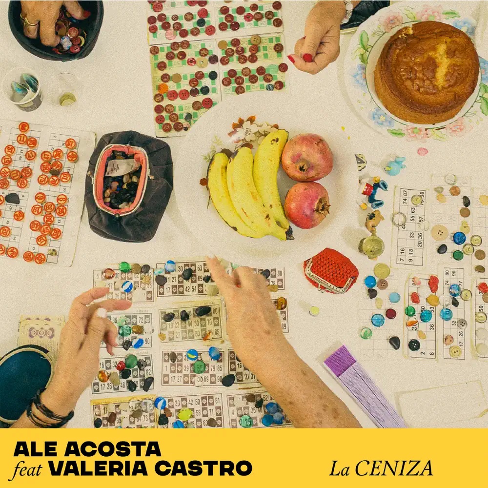 Ale Acosta featuring Valeria Castro — La Ceniza cover artwork