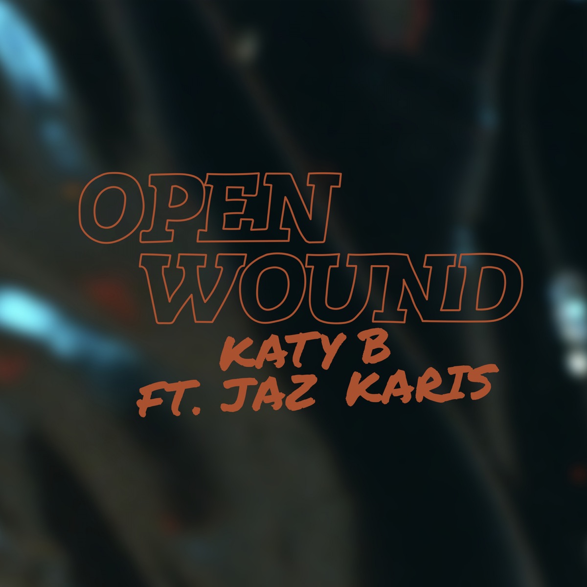 Katy B featuring Kaz Haris — Open Wound cover artwork