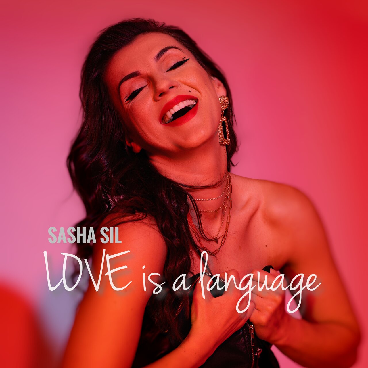 SASHA SIL — Love is a language cover artwork