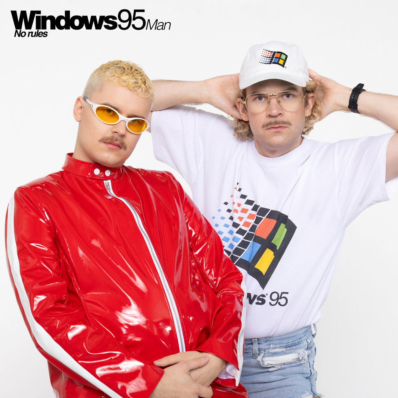 Windows95man featuring henri — No Rules! cover artwork