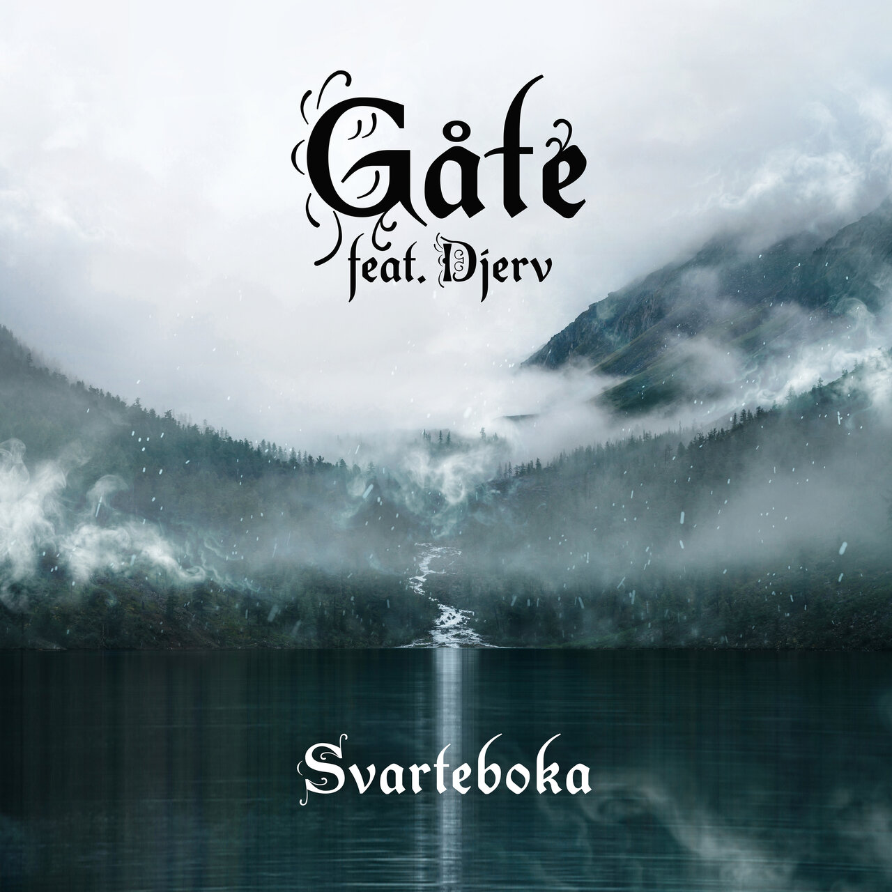 Gåte featuring Djerv — Svarteboka cover artwork