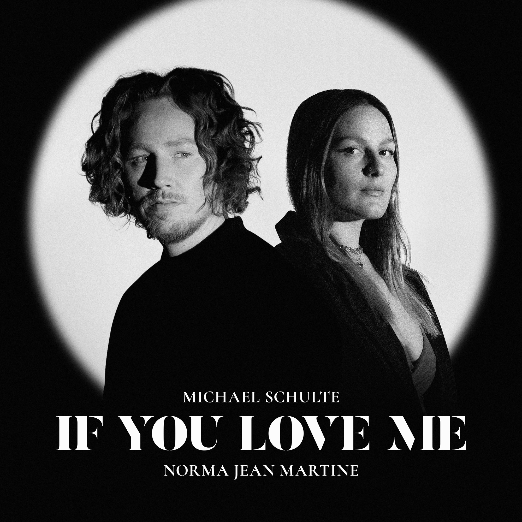 Michael Schulte & Norma Jean Martine — If you love me cover artwork