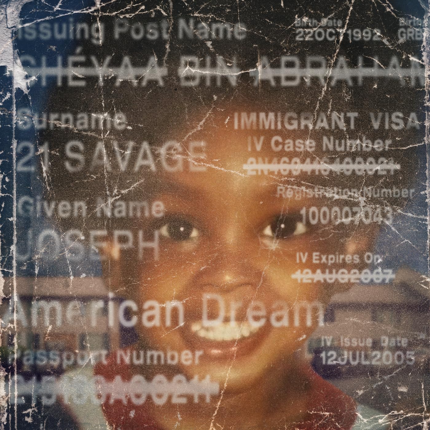 21 Savage redrum cover artwork