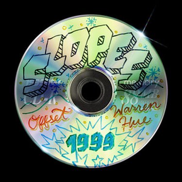 Offset, Warren Hue, & 1999 WRITE THE FUTURE — SLOPES cover artwork