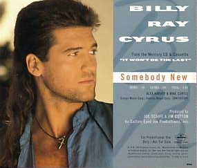 Billy Ray Cyrus Somebody New cover artwork