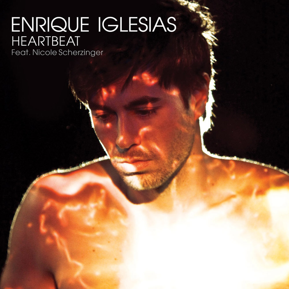 Enrique Iglesias ft. featuring Nicole Scherzinger Heartbeat cover artwork