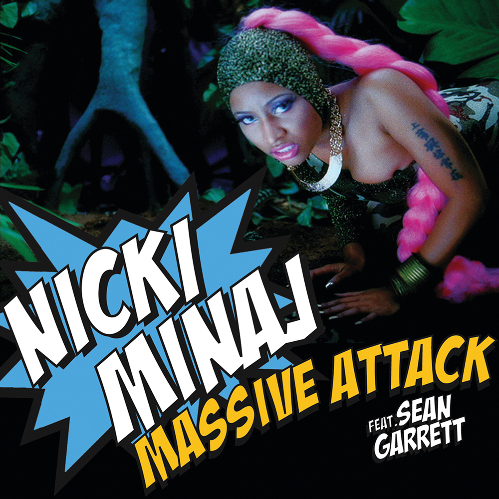 Nicki Minaj ft. featuring Sean Garrett Massive Attack cover artwork