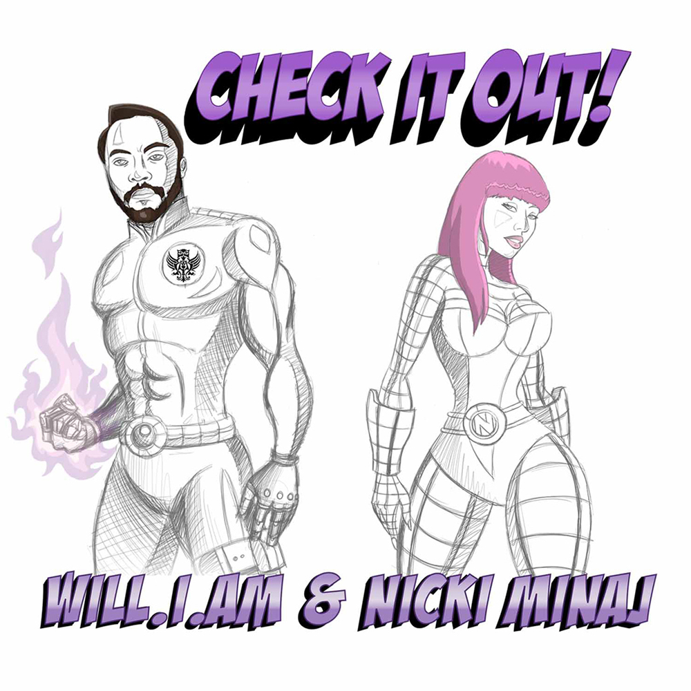 will.i.am & Nicki Minaj — Check It Out cover artwork