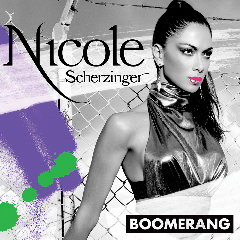 Nicole Scherzinger Boomerang cover artwork