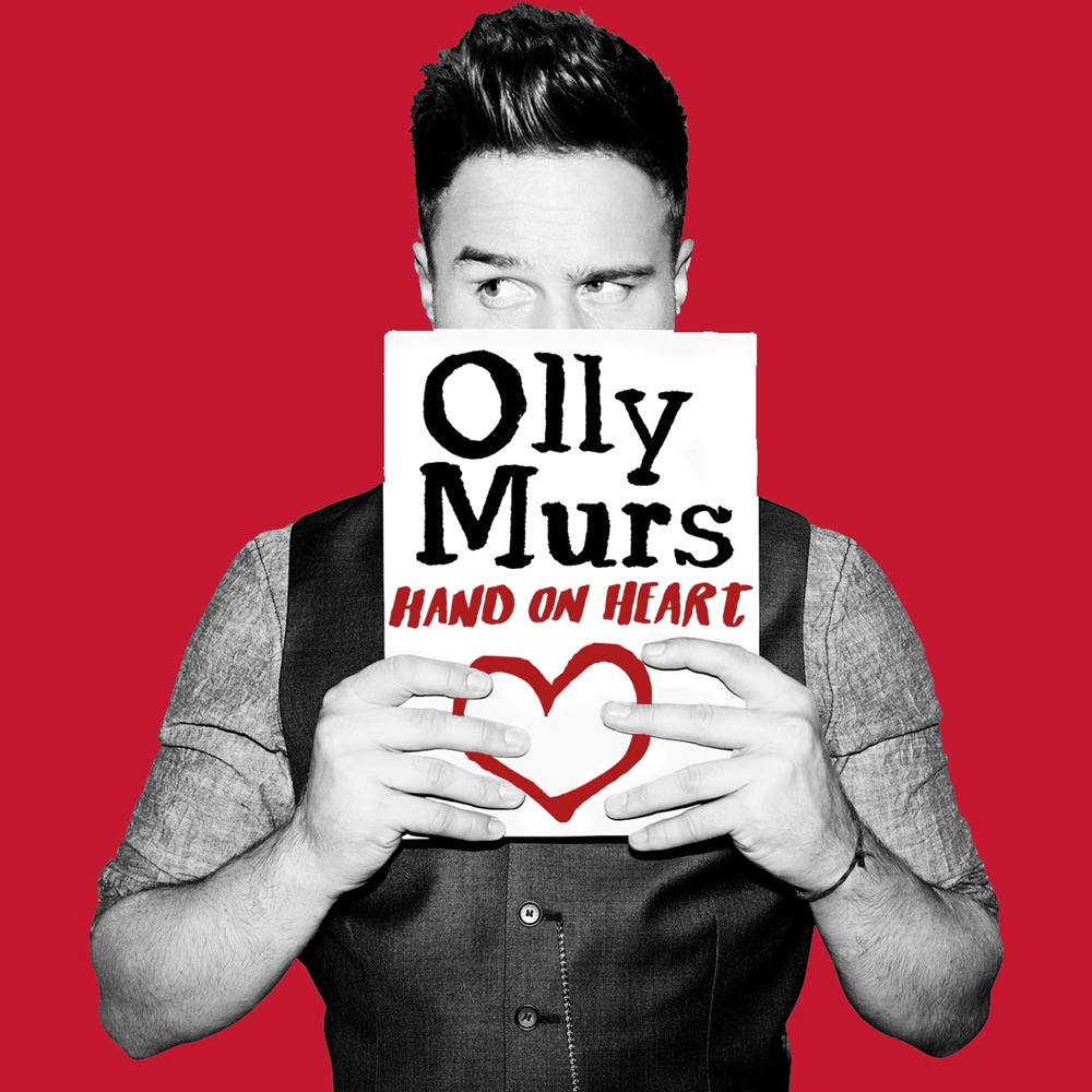 Olly Murs Hand on Heart cover artwork