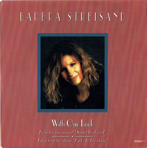 Barbra Streisand — With One Look cover artwork