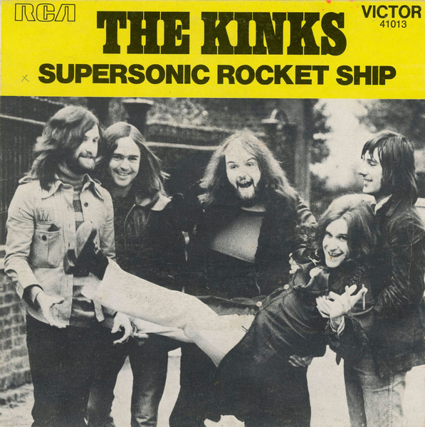 The Kinks Supersonic Rocket Ship cover artwork