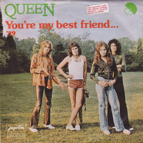 Queen — You&#039;re My Best Friend cover artwork