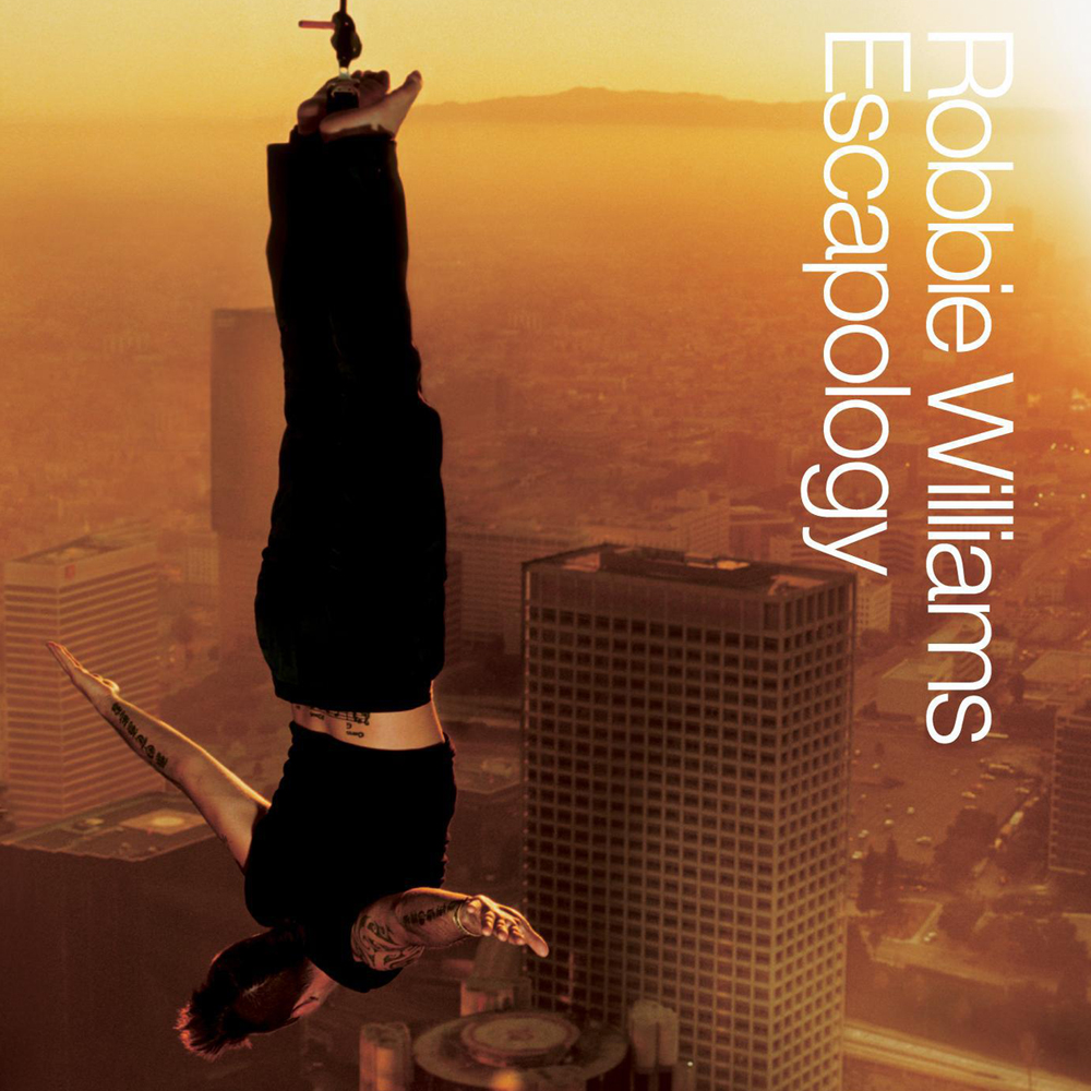 Robbie Williams Escapology cover artwork
