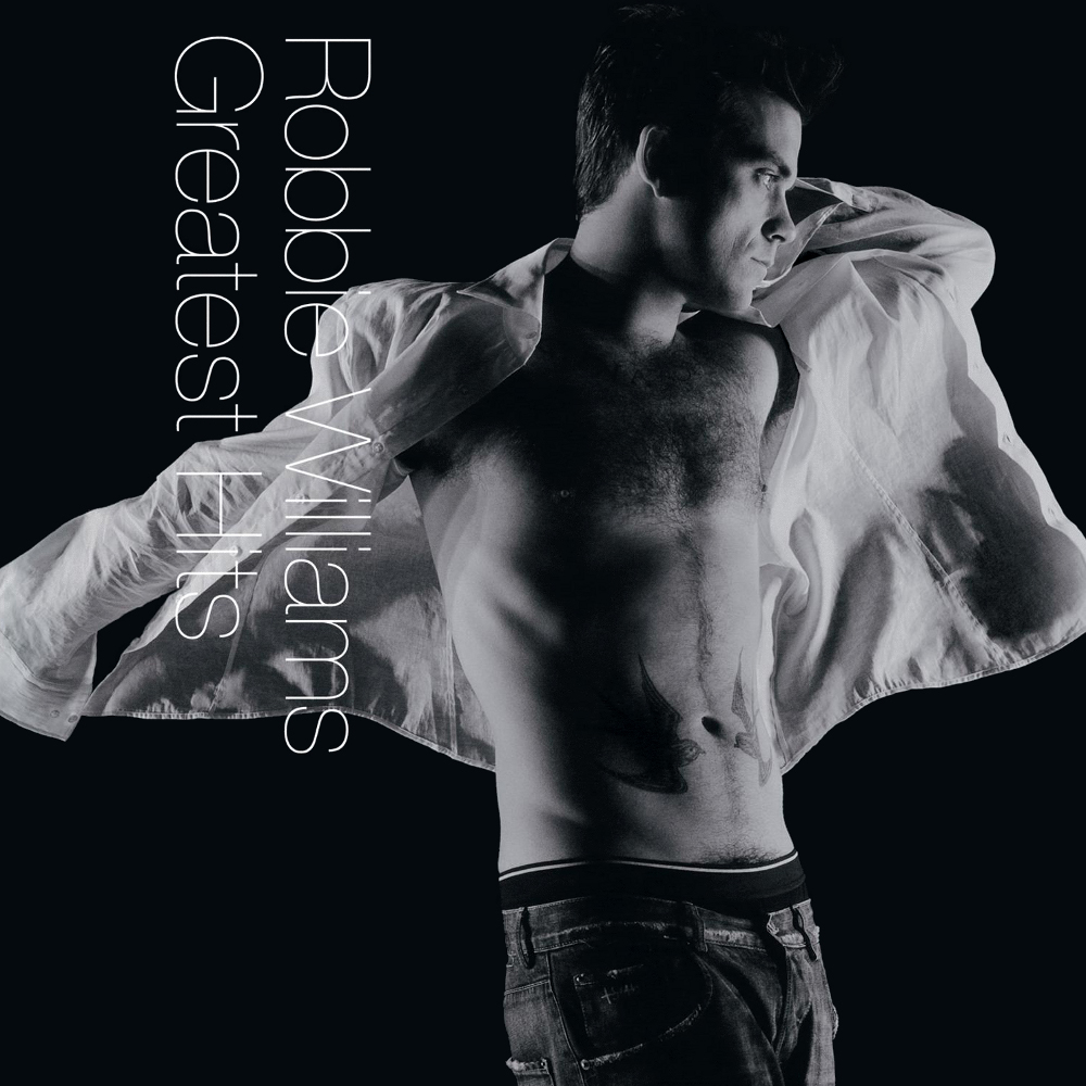 Robbie Williams Greatest Hits cover artwork