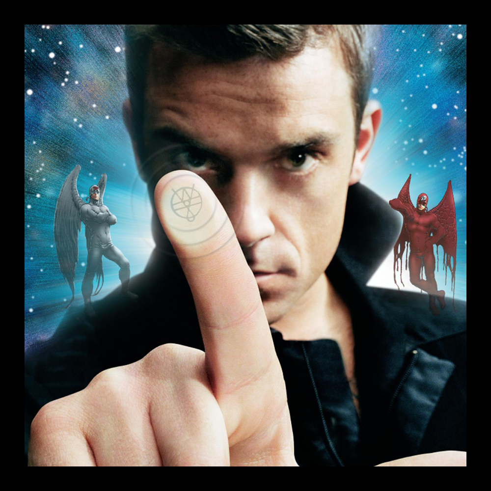 Robbie Williams Intensive Care cover artwork