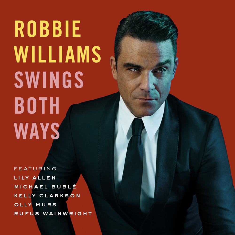 Robbie Williams Swings Both Ways cover artwork