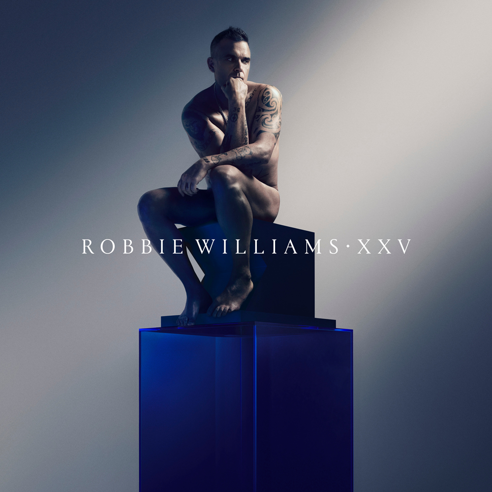 Robbie Williams — XXV cover artwork