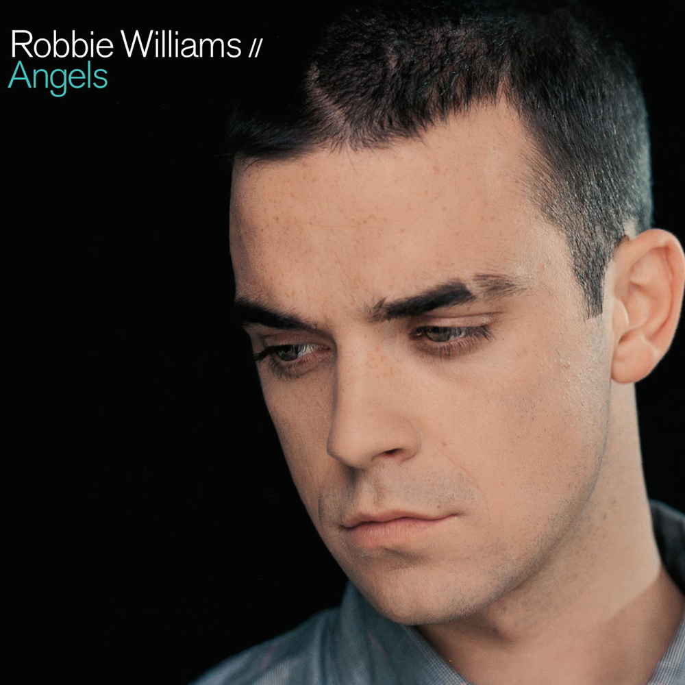 Robbie Williams Angels cover artwork