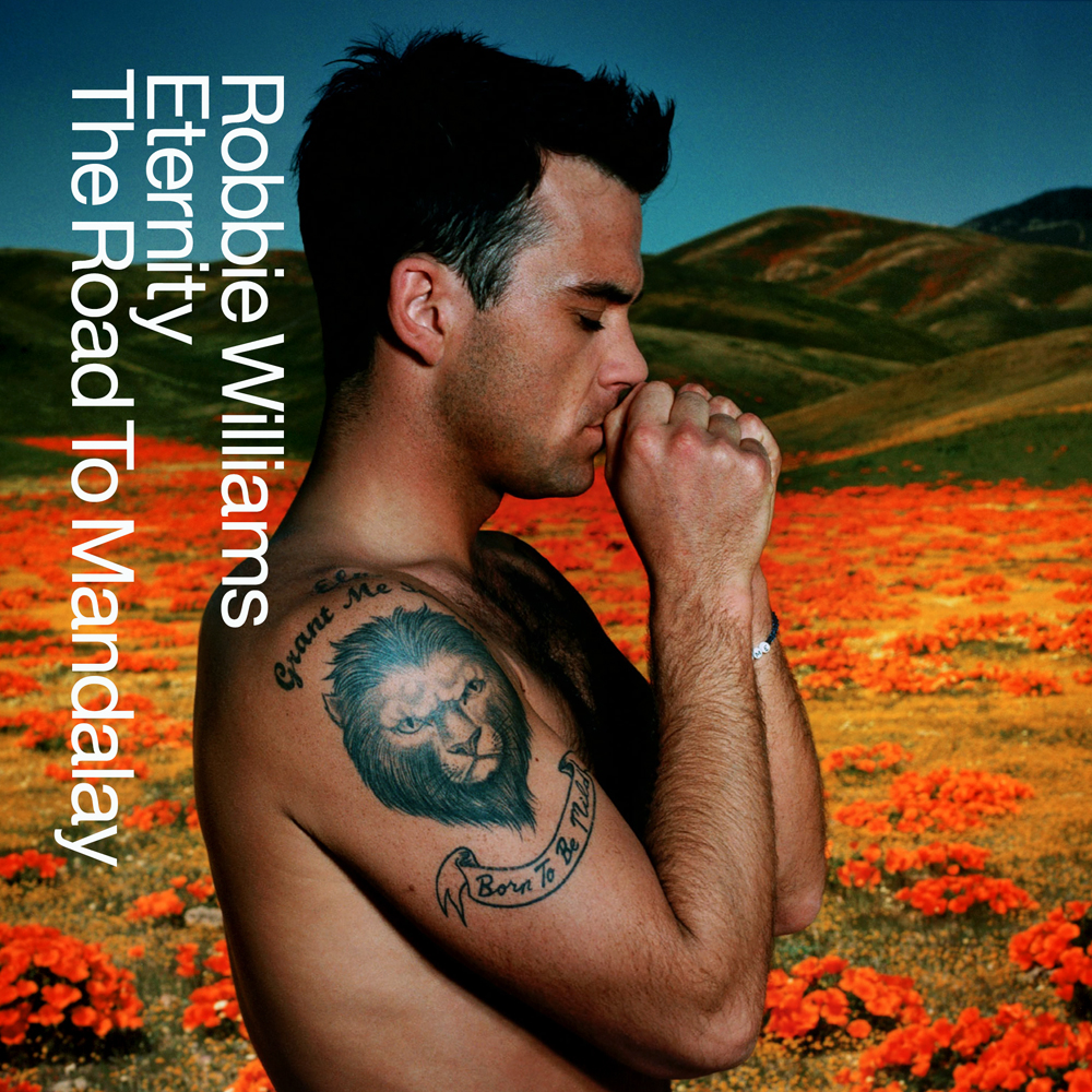 Robbie Williams Eternity cover artwork