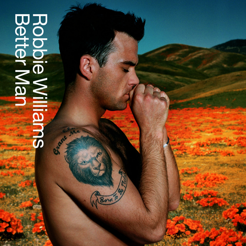 Robbie Williams — Better Man cover artwork