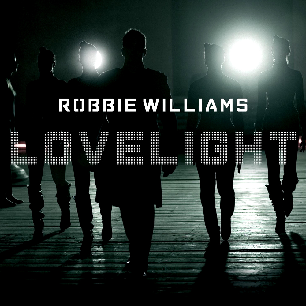 Robbie Williams Lovelight cover artwork