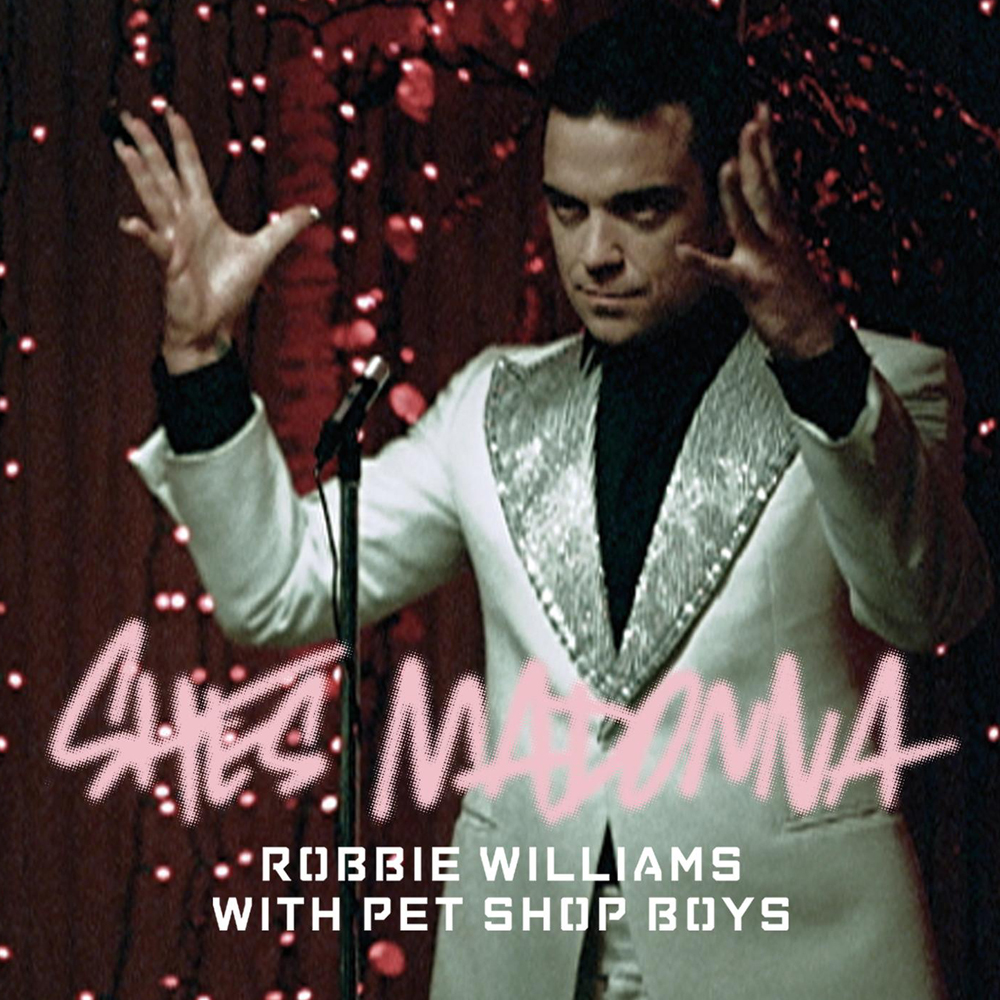 Robbie Williams & Pet Shop Boys She&#039;s Madonna cover artwork