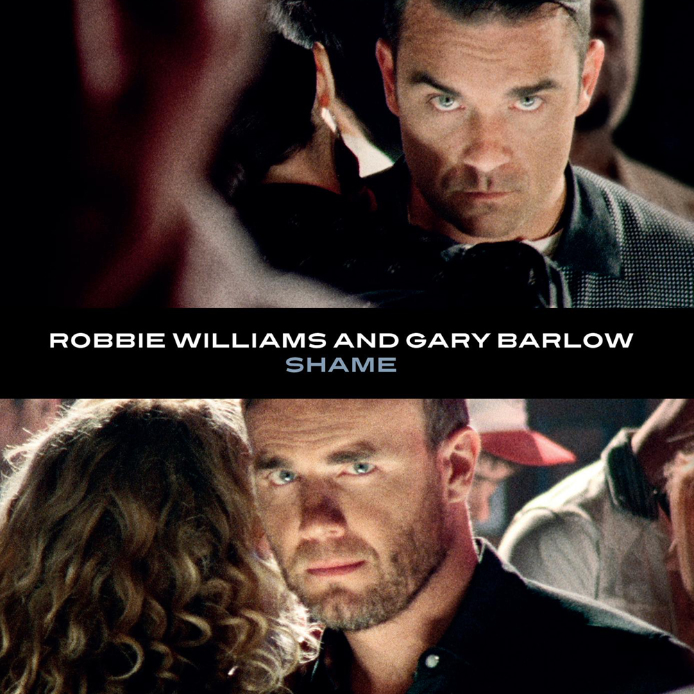 Robbie Williams & Gary Barlow Shame cover artwork