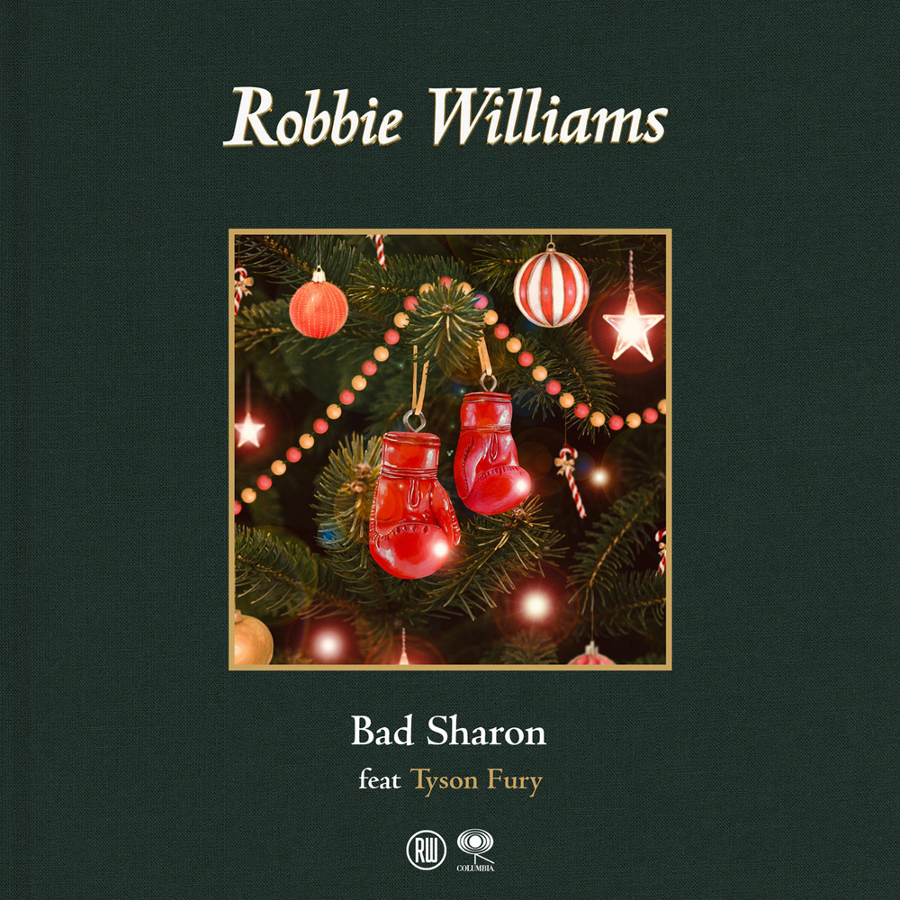 Robbie Williams featuring Tyson Fury — Bad Sharon cover artwork