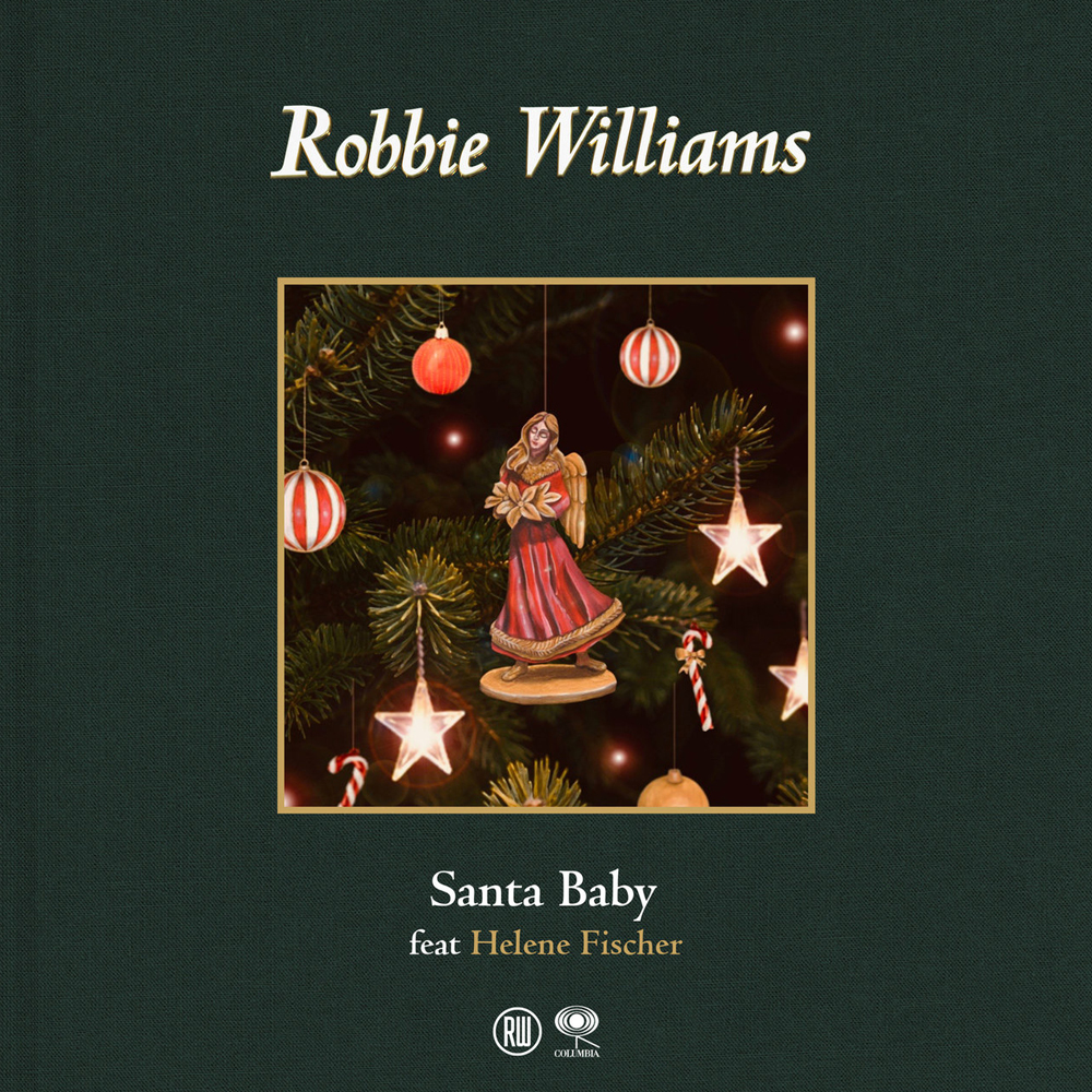 Robbie Williams featuring Helene Fischer — Santa Baby cover artwork