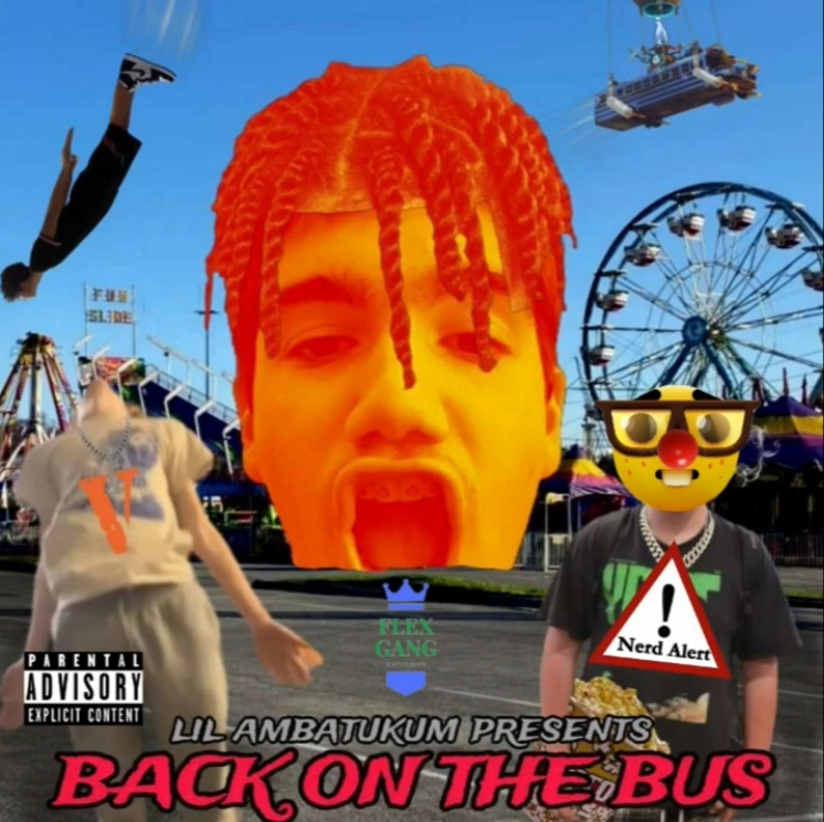 Lil Ambatukum featuring Muntjax & DJ KITTEN — POP KILLA CAPS cover artwork