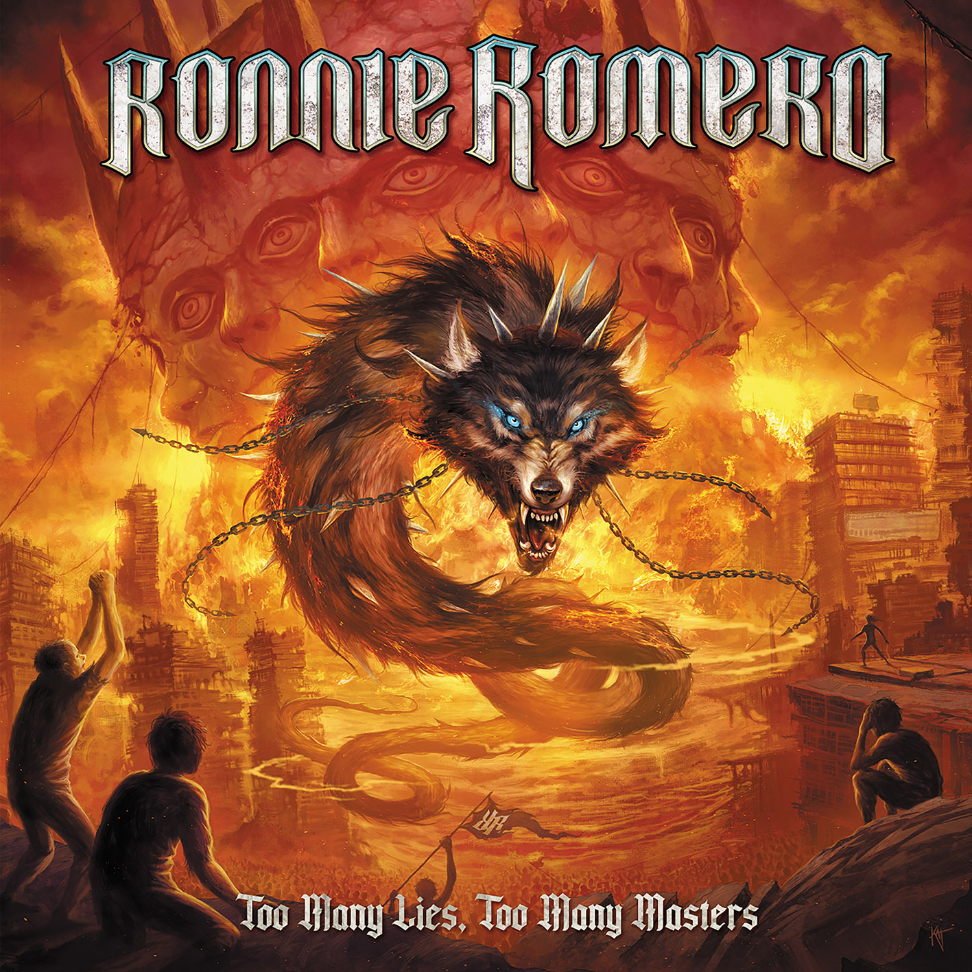 Ronnie Romero — Too Many Lies, Too Many Masters cover artwork