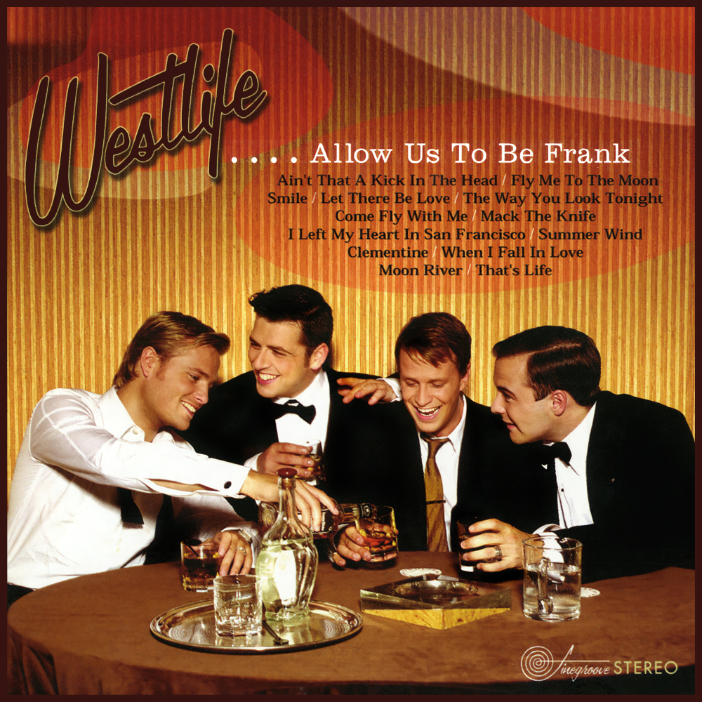 Westlife Allow Us to Be Frank cover artwork