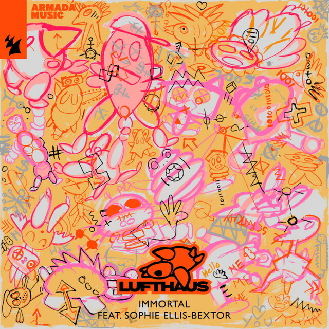 Lufthaus & Robbie Williams featuring Sophie Ellis-Bextor — Immortal cover artwork