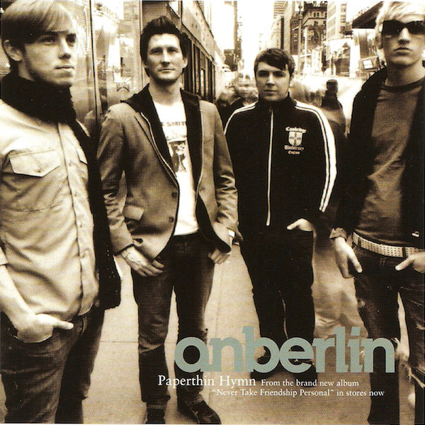 Anberlin — Paperthin Hymn cover artwork