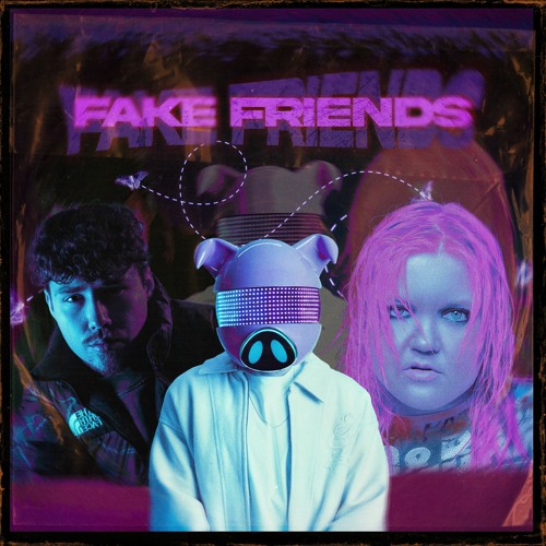Slowboy, ALMA, & Digital Farm Animals Fake Friends cover artwork