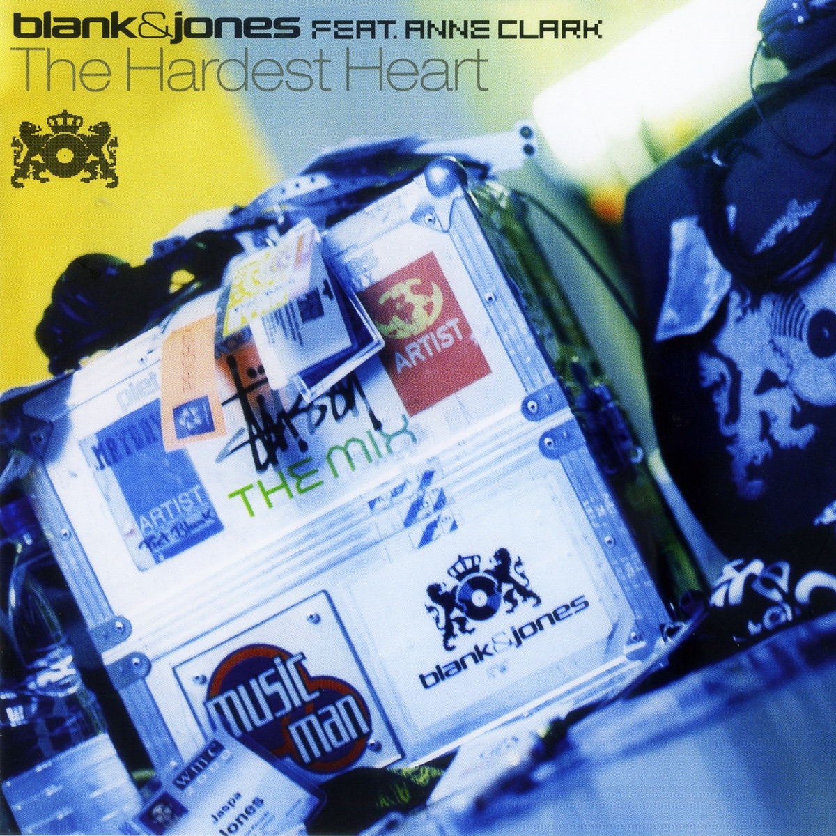 Blank &amp; Jones ft. featuring Anne Clark The Hardest Heart cover artwork