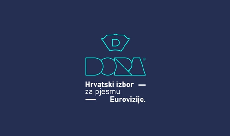 Croatia 🇭🇷 in the Eurovision Song Contest Dora 2024 cover artwork