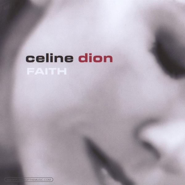 Céline Dion Faith cover artwork
