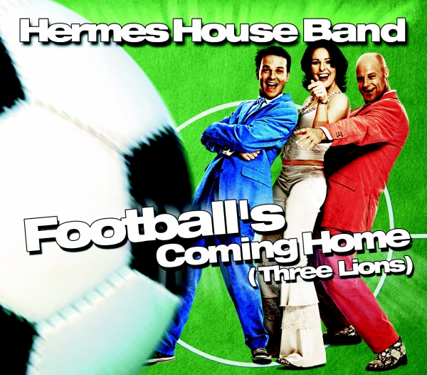 Hermes House Band — Football&#039;s Coming Home (Three Lions) cover artwork