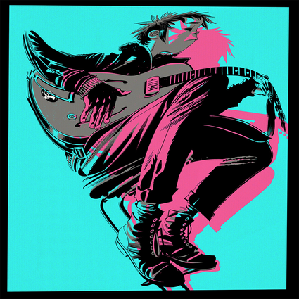 Gorillaz — One Percent cover artwork