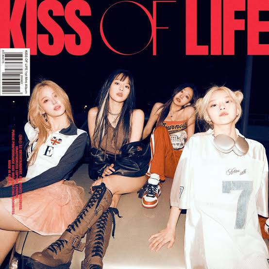 NATTY (나띠) & KISS OF LIFE Sugarcoat cover artwork