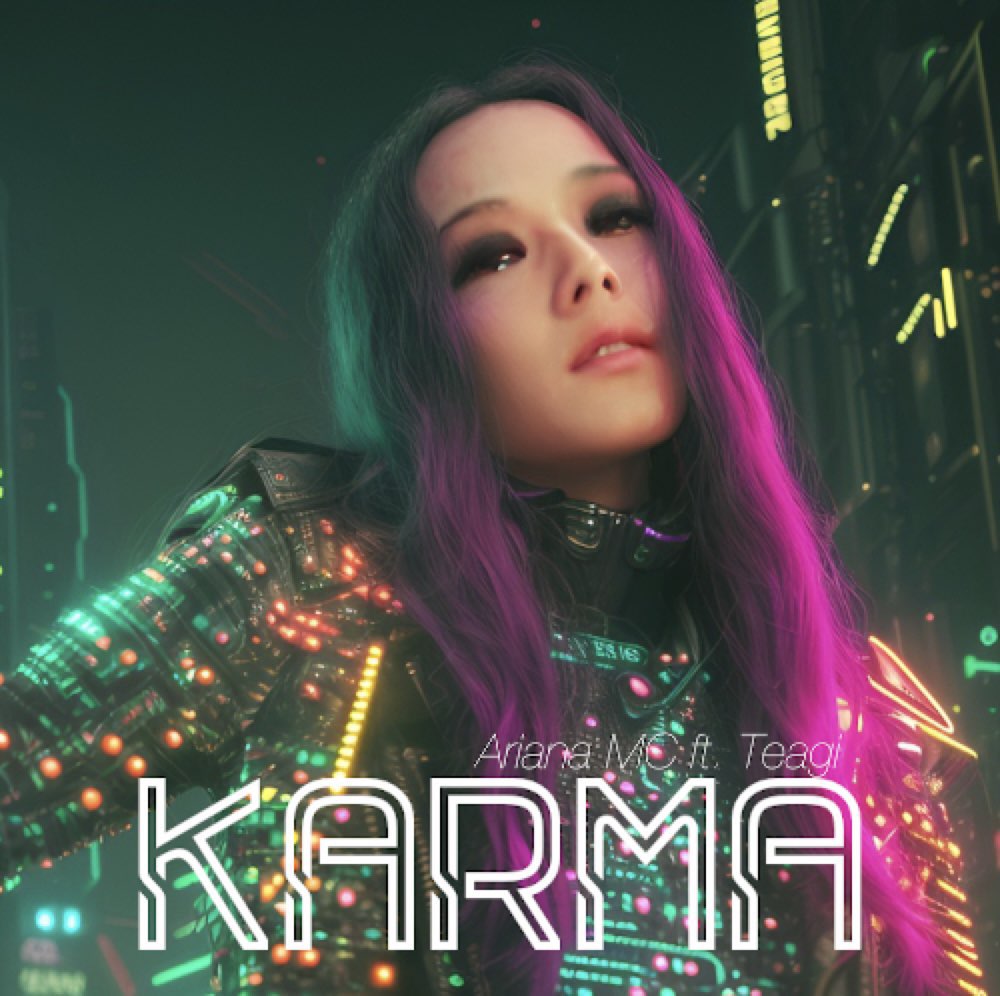 Ariana MC featuring Teagi — Karma. cover artwork