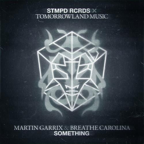 Martin Garrix ft. featuring Breathe Carolina Something cover artwork
